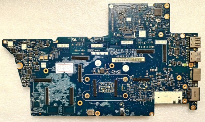 MB BAD - под восстановление HP Envy 6 (708971-501 7J12A0) QAU30 LA-8662P REV: 1. 0, Intel SLJ8C, Intel SR0N8
