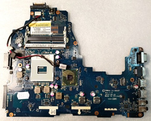 MB BAD - под восстановление Toshiba Satelite C660 (2EMFG: A39 PWWAA L01) PWWAA LA-6842P REV: 1. 0, Intel SL6ZS, ENE KB926QF E0 NH-045557 AC-10312