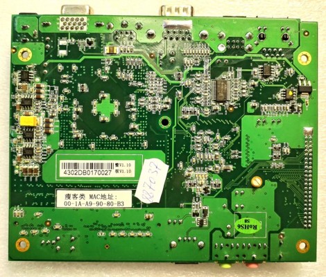 MB BAD - под восстановление (возможно даже рабочая) Centerm Information Thin Client F2950 V1.10 DSN:HERZ PCB:LMQ 2009-01-21 CP8B (E243951) Chips AMD Geode LX800 500MHz, AMD Geode ALXD800EEXJ2VD, AMD Geode CS5536AD, WinBond W83627HG-AW, RMC RTL8139D, WinBo
