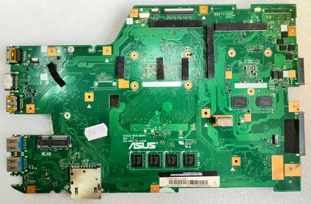 MB BAD - под восстановление Asus X751LD (60NB04I0-MB1D02) X751LD MAIN BOARD REV. 2. 0, Intel SR170, nVidia N15V-GM-S-A2, 4 чипа SK hynix H5TC4G63AFR 11C 414A, 8 чипов SK hynix H5TC4G83AFR PBA 413A