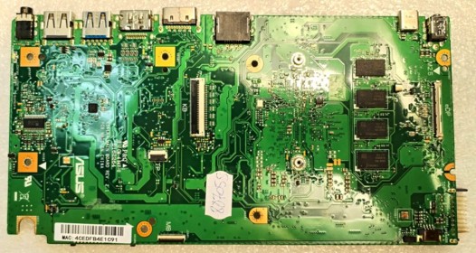 MB BAD - под восстановление Asus X541NA MAIN BOARD REV. 2. 1, Intel SR2Z5, 8 чипов SEC K4B4G16 46EBYK0