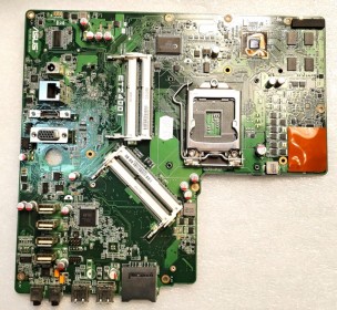 MB BAD - под восстановление Asus ET2400I (60-PE3MMB1000-C01, 69PA0LM10C01P-01), Intel SL6ZX, nVidia N11M-GE2-S-B1, 8 чипов hynix H5TQ1G83TFR H9C 018A