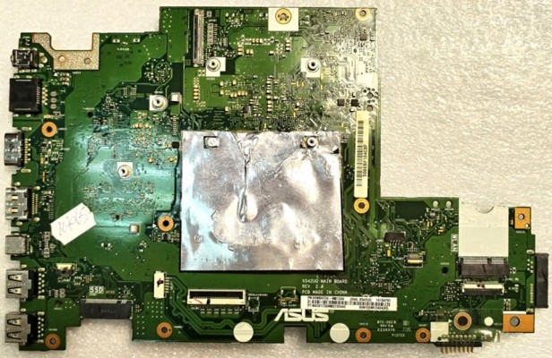 MB BAD - донор Asus X542UQ (60NB0FD0-MB1200 (204)) X542UQ MAIN BOARD REV. 2. 0, nVidia N16S-GTR-S-A2, 2 чипа MICRON 7GA47 D9SXC