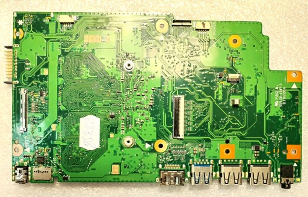 MB BAD - донор Asus X540NA MAIN BOARD REV. 2. 0, Intel SR2Z5, 4 чипа SEC K4E6E30 4EBEGCF