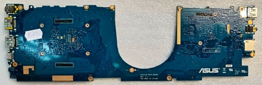 MB BAD - донор Asus UX331UN (60NB0GY0-MB1221, 69N13HM14C14(01)) UX331UN MAIN BOARD REV. 2. 1, nVidia N17S-LG-A1, ITE IT8995VG-128 1749-DX0 S154RA, 2 чипа MICRON 8BA47 D9SXD, 4 чипа SEC K4E6E30 4EBEGCG
