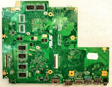 MB BAD - донор Asus X540SC (90NB0B20-R00021, 60NB0B20-MB1050-204, 31XKAMB0000) X540SC MAIN BOARD REV. 2. 0, Intel SR29E, nVidia N15V-GL1-KA-A2, 4 чипа MICRON 6GKI7 D9PTD, 4 чипа SK hynix H5TC4G63CFR PBA 618V