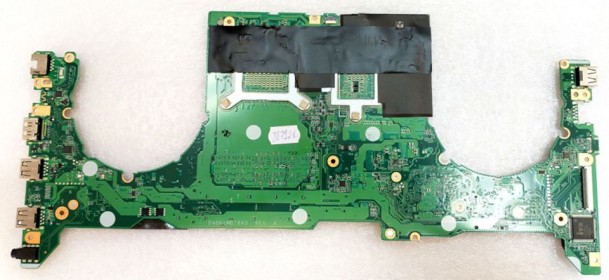 MB BAD - под восстановление Asus GL503VD (31BKLMB01L0) DABKLLMB28A0 REV: A, Intel SR32S, Intel SR30W, nVidia N17P-G0-A1, 4 чипа ELPIDA W4032BABG-70-F