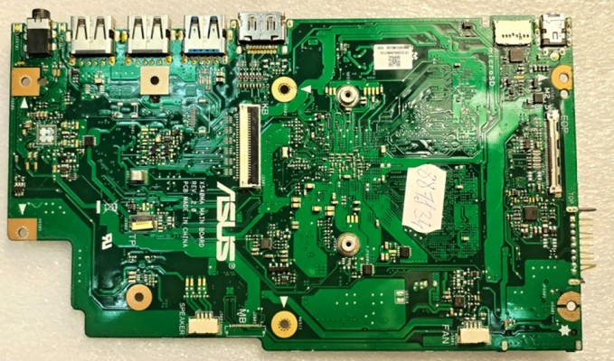 MB BAD - донор Asus X540MA (60NB0IR0-MB2100) X540MA MAIN BOARD REV. 2. 0, 4 чипа SEC K4F8E30 4HBMGCJ