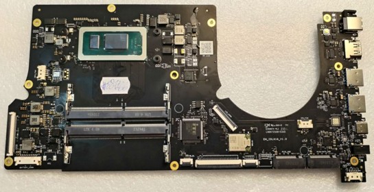 MB BAD - под восстановление Chuwi CoreBook X Pro (CWI530-521E5) EM_IDL918_V1. 0, Intel SRLFR, RealTek ALC259 M7CC3G1 GN2286, ITE IT5570E-128 2325-CXA A15X9E