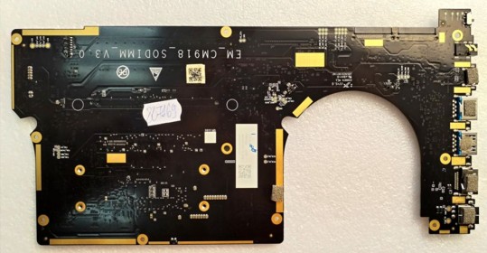 MB BAD - под восстановление Chuwi CoreBook X Pro i5 Notebook (LN539ZS10611A0) EM_CM918_SODIMM_V3. 0, Intel SRGL0, ITE IT8987E-2 2035-BXA SK2BLB, 4 чипа PP065-062E F 2228