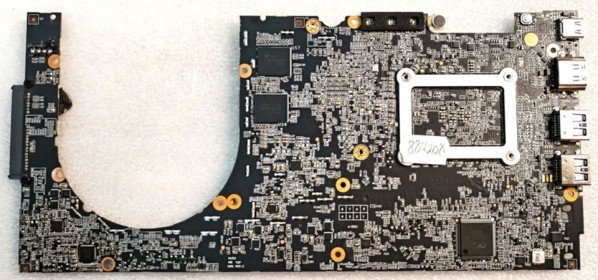MB BAD - под восстановление ?(KU53 0105300108B1HCA006972 AEB-17-75000), KU53 MB NPB VER: C, Intel V601C317QLDN, nVidia N16S-GTR-B-A2, 4 чипа SK hynix H5GC4H24AJR T2C 650V